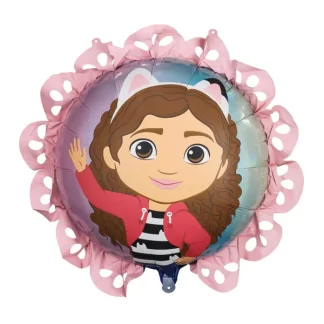 Gabby's Dollhouse Ruffle Shape Balloon - 20.5" Foil
