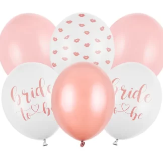 Bride to Be Mix Balloons - 12" Latex (6ct)