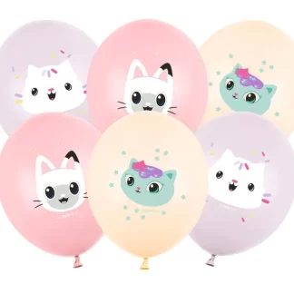 Gabby’s Dollhouse Mix Balloons - 12" Latex (6ct)