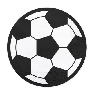 Football/ Soccer Luncheon Napkins - 27cm (20ct)