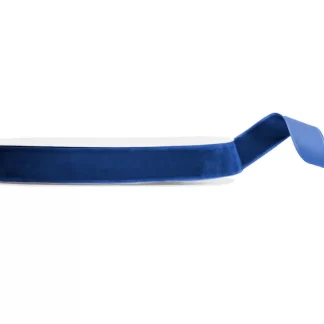 Navy Blue Velour Ribbon - (15mm x 10m)
