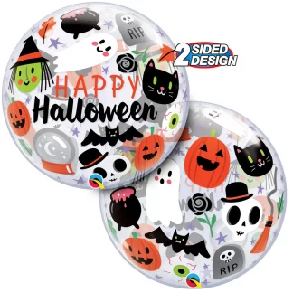Everything Halloween Balloon - 22" Bubble