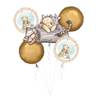 Winnie the Pooh Balloon Bouquet - Foils