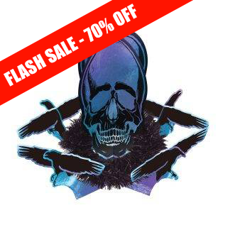 Boneshine Fever Halloween Centrepiece 25.8cm x 27.5cm - 1 PC