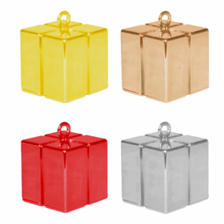 Gift Box Balloon Weights - 120g (10ct)