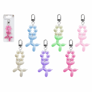Balloon Dog Keychain - 1ct