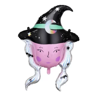 Witch Halloween Balloon - 34" Foil