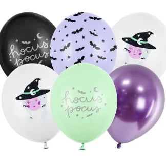 Hocus Pocus Halloween Mix Balloons - 12" Latex (6ct)