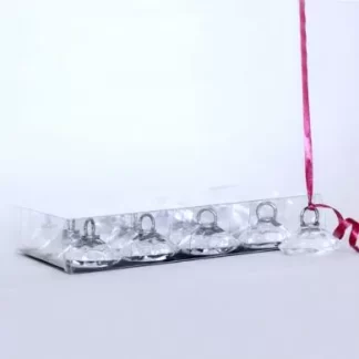 Crystal Balloon Weights - 4cm (12ct)