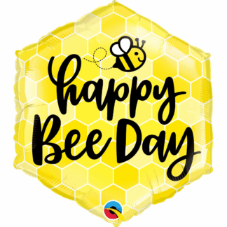 Happy Bee Day Birthday Balloon - 20" Foil