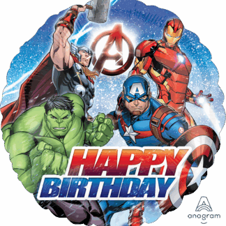 Avengers Birthday Balloon - 18" Foil