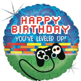 Game Controller Birthday Balloon - 18" Foil