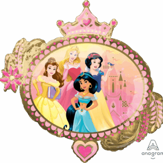 Disney Princess Once Upon a Time Shape Balloon - 34" Foil
