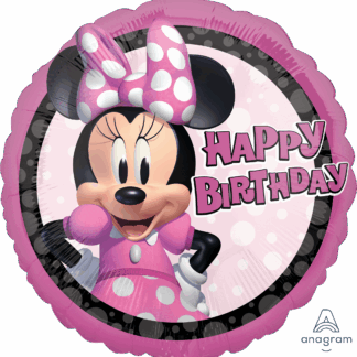 Minnie Mouse Forever Birthday Balloon - 18" Foil