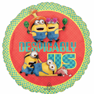 Despicable Me 4 Minions Balloon - 18" Foil