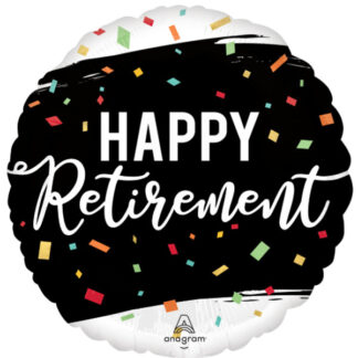 Happy Retirement Balloon - 18" Foil