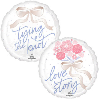 Tying the Knot Wedding Balloon - 18" Foil