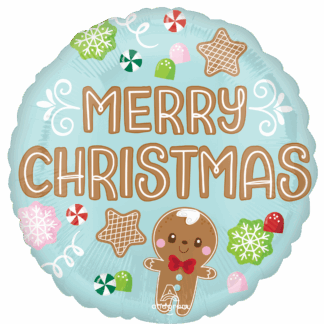 Baking Bright Christmas Balloon - 18" Foil