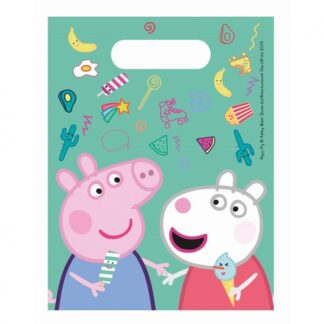Peppa Pig Party Loot Bags - (6ct)