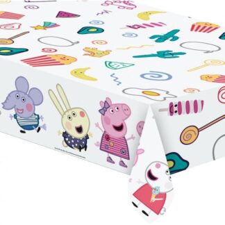 Peppa Pig Plastic Table Cover - 120x180cm