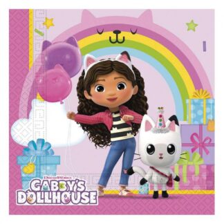 Gabby's Dollhouse Luncheon Napkins - 33x33cm (20ct)