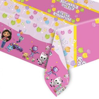 Gabby's Dollhouse Plastic Table Cover - 120x180cm