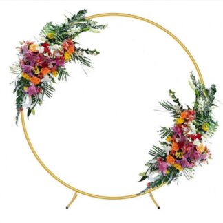 Gold Round Frame - 150cm