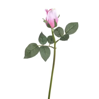 Brilliant Pink Rosebud - 15"