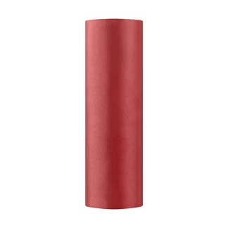 Red Plain Satin - (0.16x9m)
