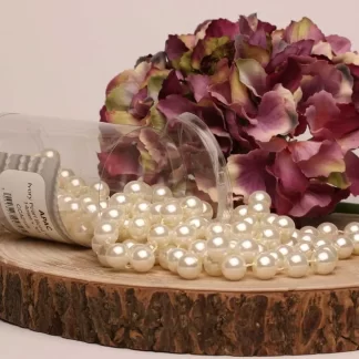 Ivory Pearl Beaded String - (14mm x 3m)