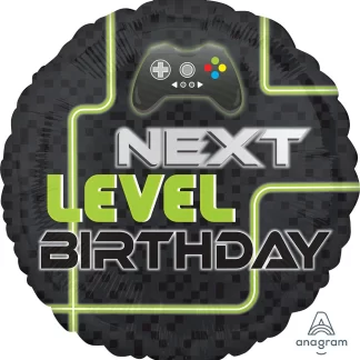 Next Level Birthday Game Balloon - 18" Foil