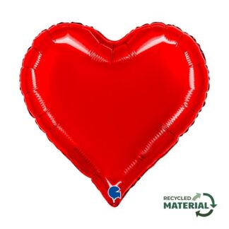 Red Sweetie Heart Balloon - 18" Foil (151)