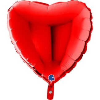 Red Heart Balloon - 22" Foil (201)