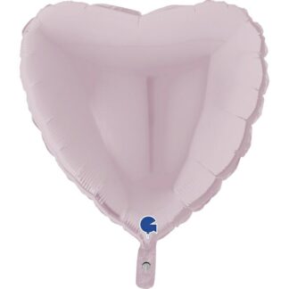 Pastel Pink Heart Balloon - 22" Foil (Packaged)