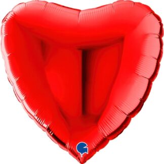 Red Heart Balloon - 31" Foil (Packaged)