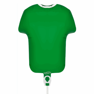 Mini Green Sports Shirt Air-Filled Balloon - 11" Foil (Packaged)