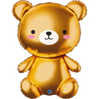 Valentine's Bear Supershape Balloon - 29" Foil