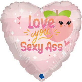 Love You Sexy Ass Valentine's Balloon - 18" Foil