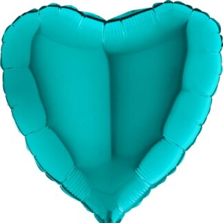 Tiffany Heart Balloon - 18" Foil