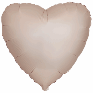 Matte Starlight Gold Heart Balloon - 18" Foil