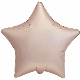 Matte Starlight Gold Star Balloon -18" Foil