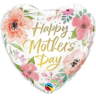 Happy Mothers Day heart Balloon - 18'' Foil