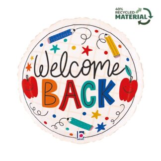 Welcome Back School Balloon - 18" Foil
