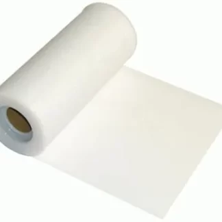 White Tulle - (6" x 23m)
